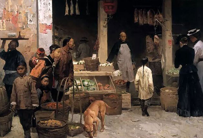 中國(guó)旅美畫家司徒綿油畫作品欣賞